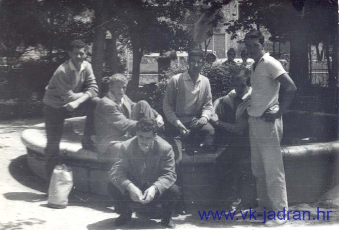 S desna na lijevo Z. Fain, M. Matulina, A. Colic, D. Zuvanic (4+), trener T. Lovrovic i I. Ivanko